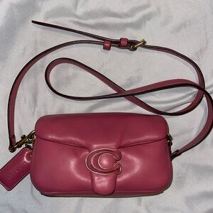 Coach Pink Tabby Pillow Purse